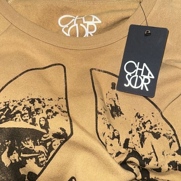 Chaser Woodstock Cotton Fleece Long Sleeve Crew - Picture 4 of 4